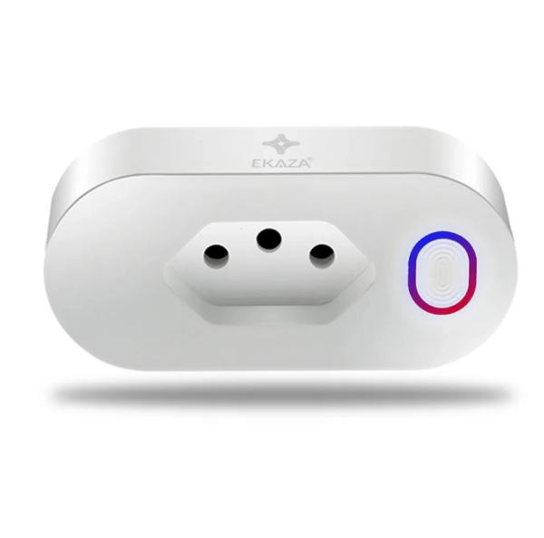 Tomada Inteligente Wifi Ekasa 16A Compatível Google Alexa